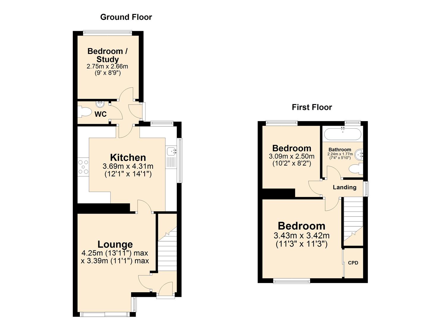 Property details Blue Hill Crescent, Wortley, Leeds, LS12 WS